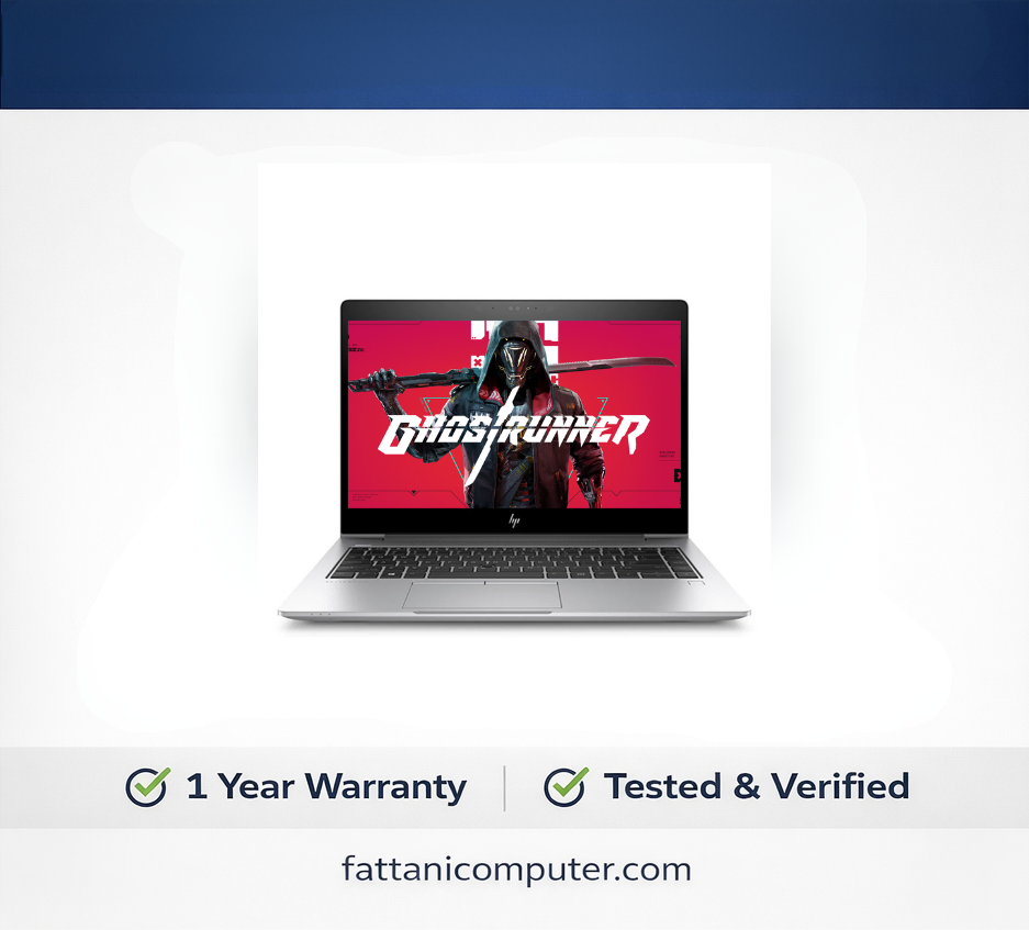 HP ELITEBOOK 840G5 - CORE I5 8TH GENERATION - 8GB RAM - 256GB M2 SSD - 14" SCREEN - 1 year warranty (USED)