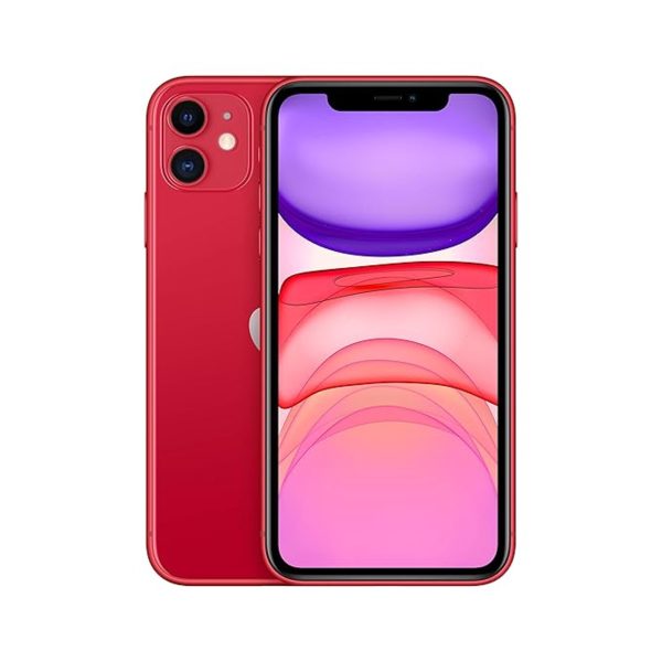 Apple iPhone 11 (red) 64 GB Factory Unlocked PTA Approved (Free Charger and Cover) (Used phone) with 3 months warranty